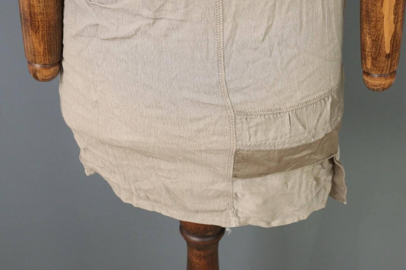 Designer Elisa Cavaletti Sono Italiano BrownShort Blouson Dress Size L / US 10 / IT 46 - 11 Thumbnail