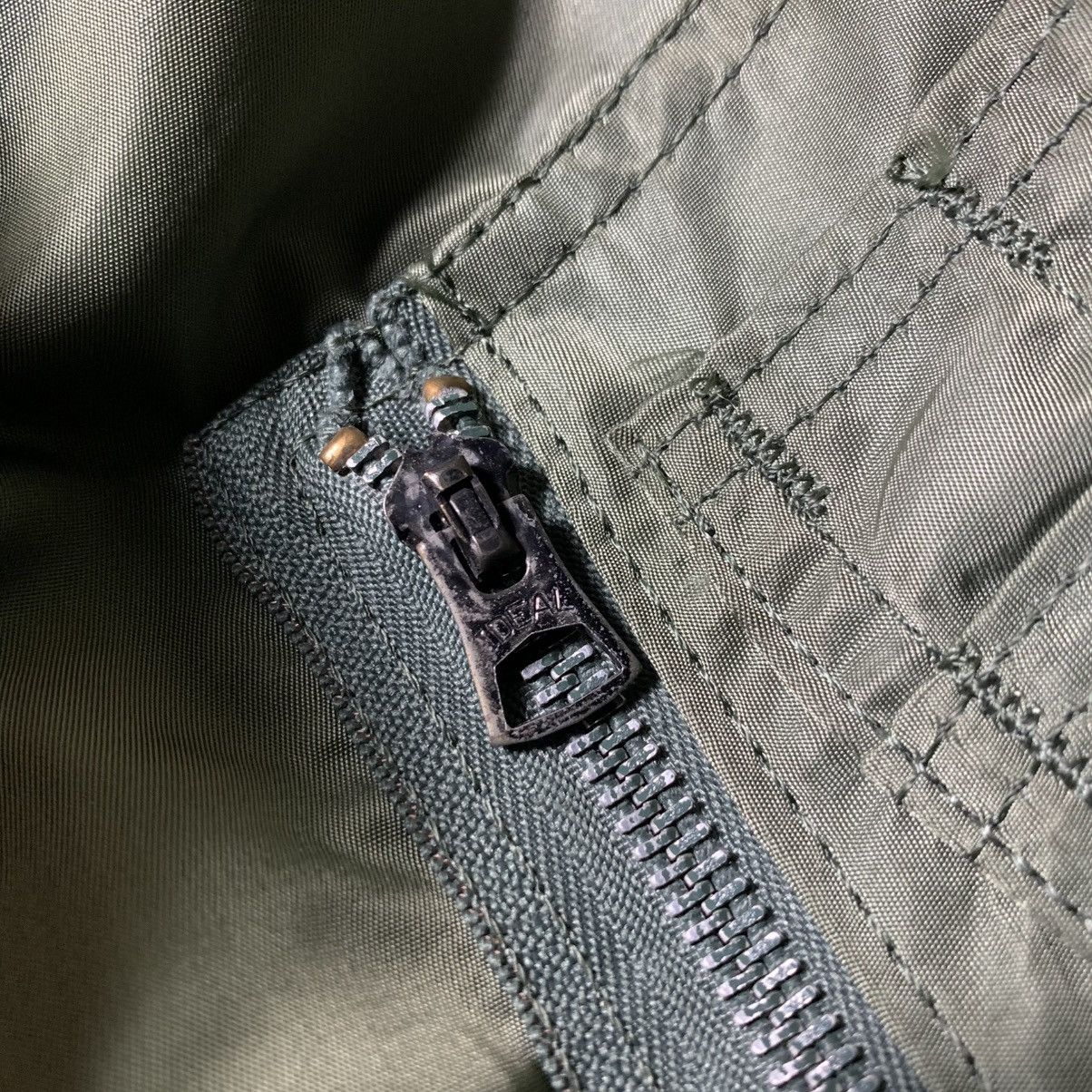 20471120 Vintage 90s Bomber Flying Jacket Ma-1 Usa Lgb Goa Style Size US M / EU 48-50 / 2 - 9 Thumbnail