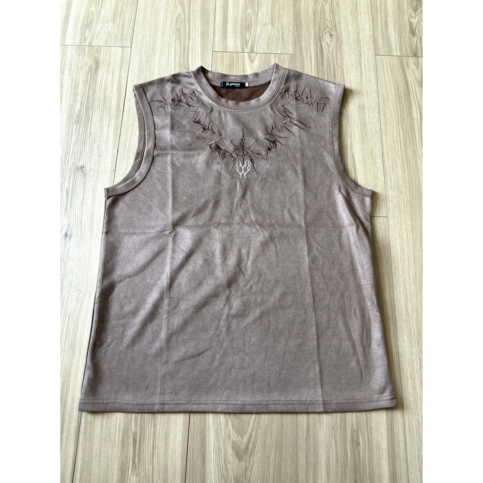 Japanese Brand × Vintage Embroidered Tank Top Size US M / EU 48-50 / 2 - 1 Thumbnail