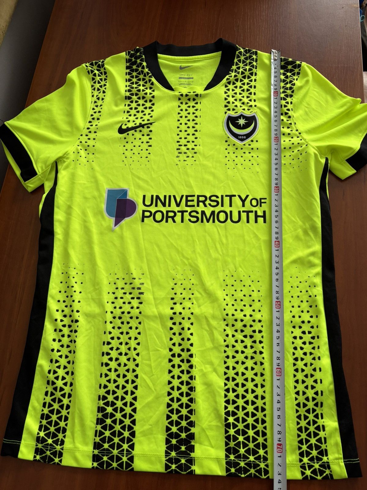 Nike 2025/26 Nike Portsmouth FC Away Soccer Jersey Men’s Green L Size US L / EU 52-54 / 3 - 9 Thumbnail