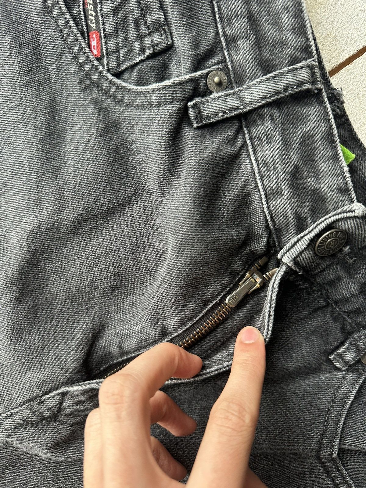 Diesel 🚨Gothic Diesel Regular Slim relax Flared Jeans Womens Size 26" / US 2 / IT 38 - 4 Thumbnail