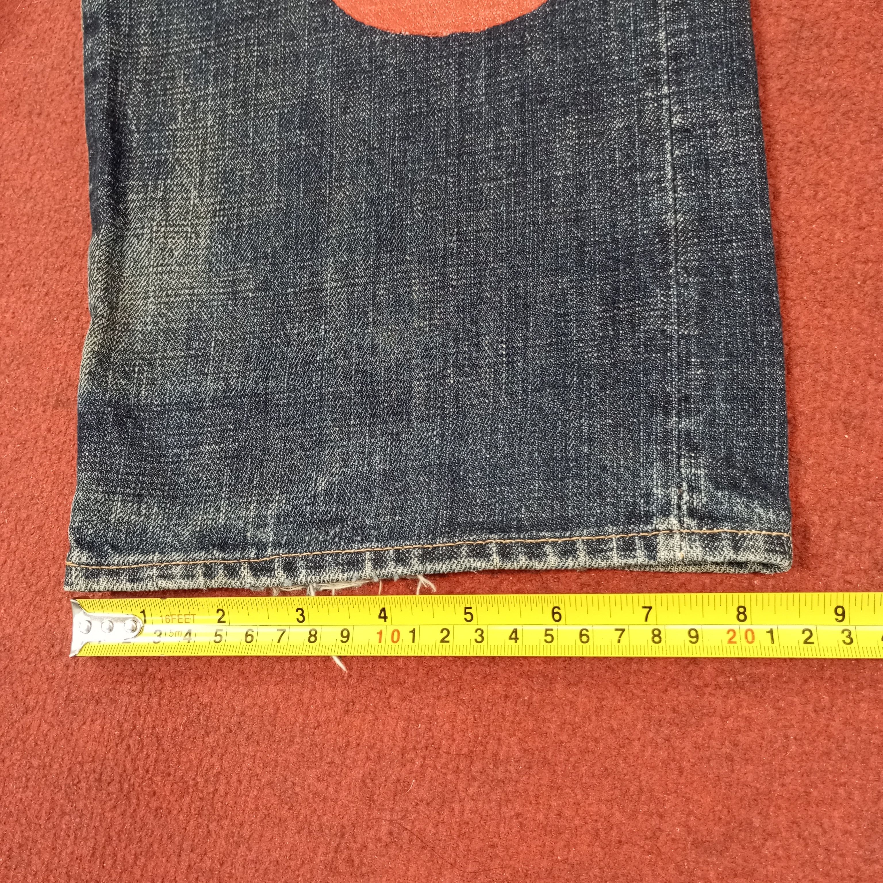 Evisu Vintage Evisu Japanese Brand Custom Daicock Jeans c244n30 Size US 30 / EU 46 - 11 Thumbnail