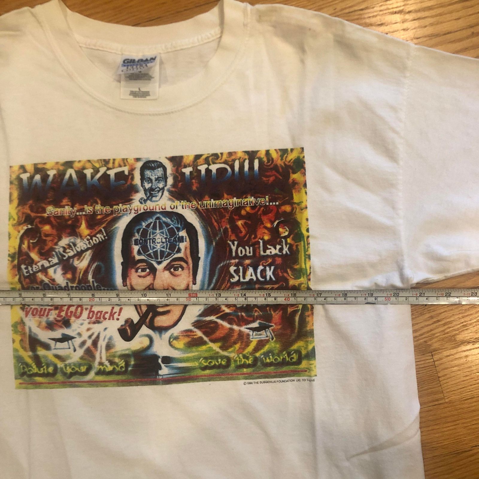 Vintage Vintage 1998 Church of the SubGenius T-Shirt J. R. "Bob" Dob Size US L / EU 52-54 / 3 - 4 Thumbnail