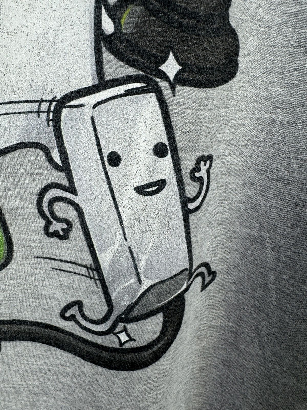 Gildan Gildan Grey Graphic T Shirt Mens Cartoon Print Casual Size US M / EU 48-50 / 2 - 6 Thumbnail