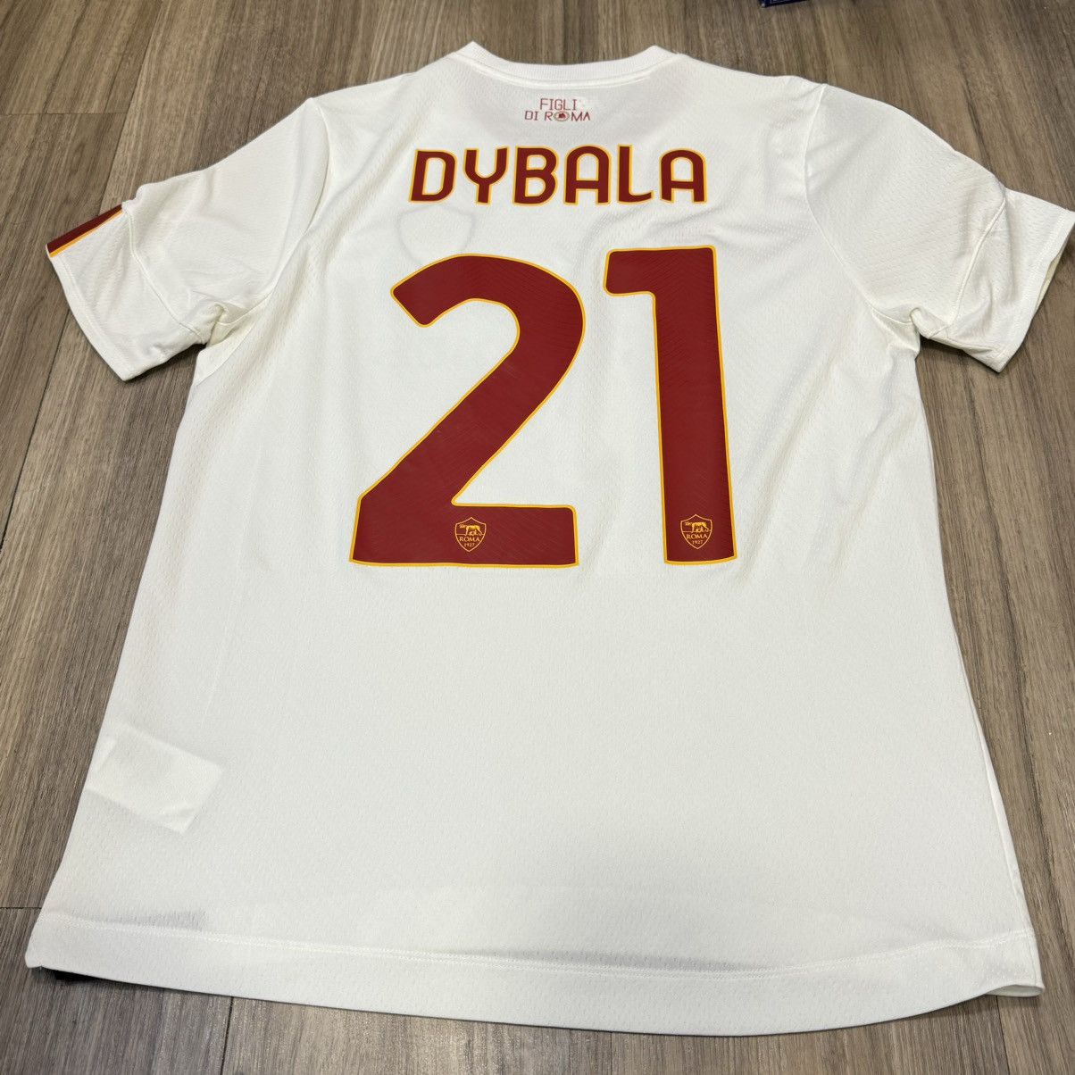 New Balance Roma 22/23 away shirt #22 Dybala Size US S / EU 44-46 / 1 - 2 Thumbnail