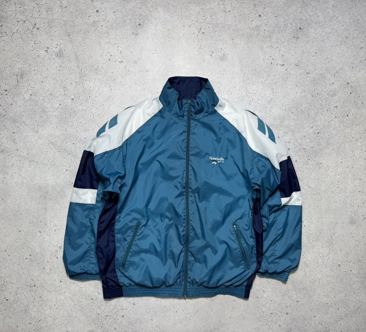 Reebok Reebok Vintage 90’s Nylon Track Suit Jacket And Pants Size US L / EU 52-54 / 3 - 2 Thumbnail