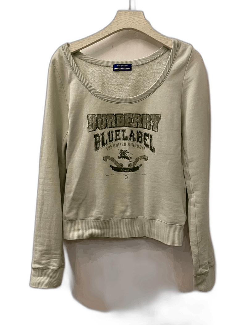 Burberry Woman's Light Green Sweatshirt
