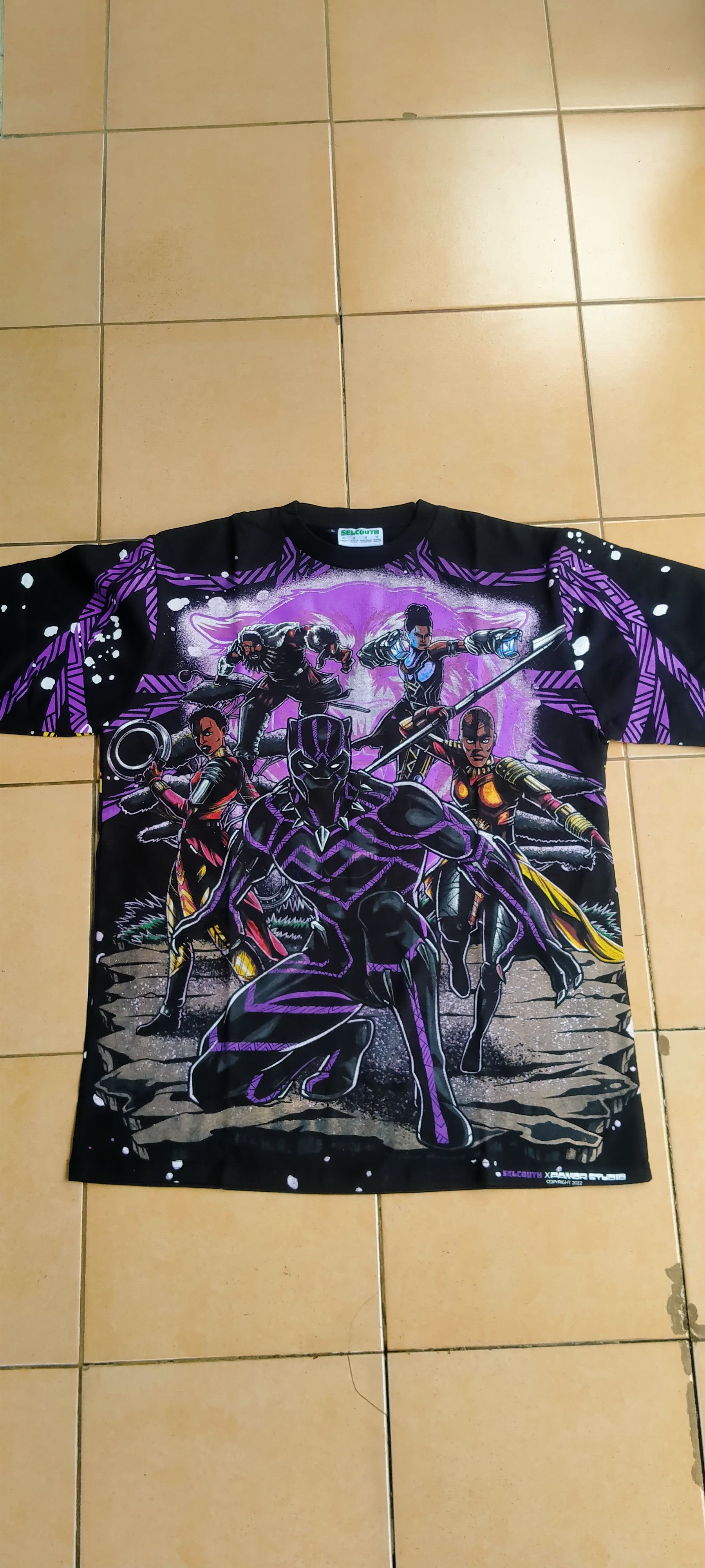 Marvel Comics × Vintage Black panther Size US XL / EU 56 / 4 - 1 Thumbnail