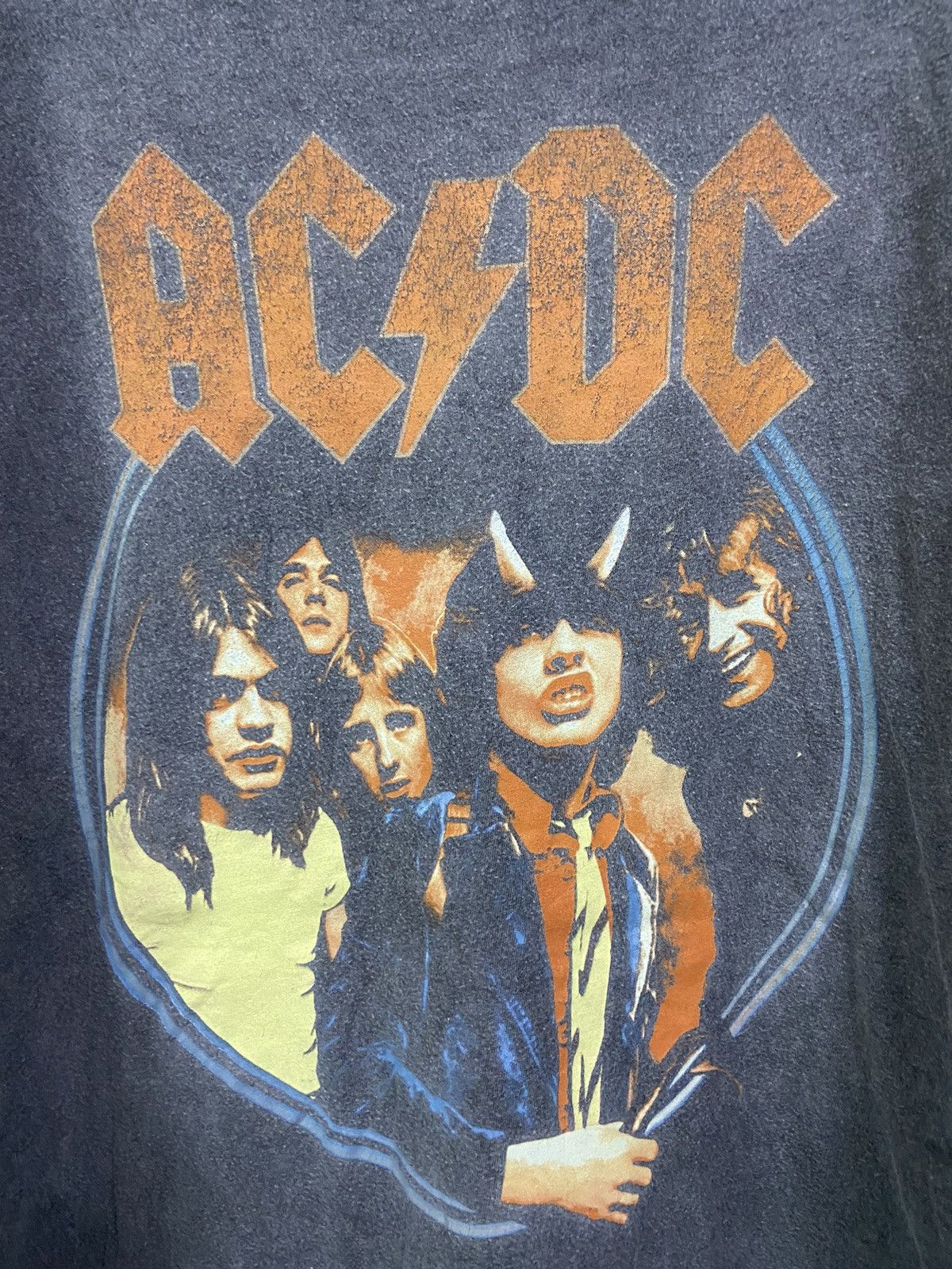 AC/DC × Band Tees × Vintage Vintage AC/DC T-shirt Highway To He’ll Tour 79 Crew Y2K 90s Size US L / EU 52-54 / 3 - 2 Thumbnail