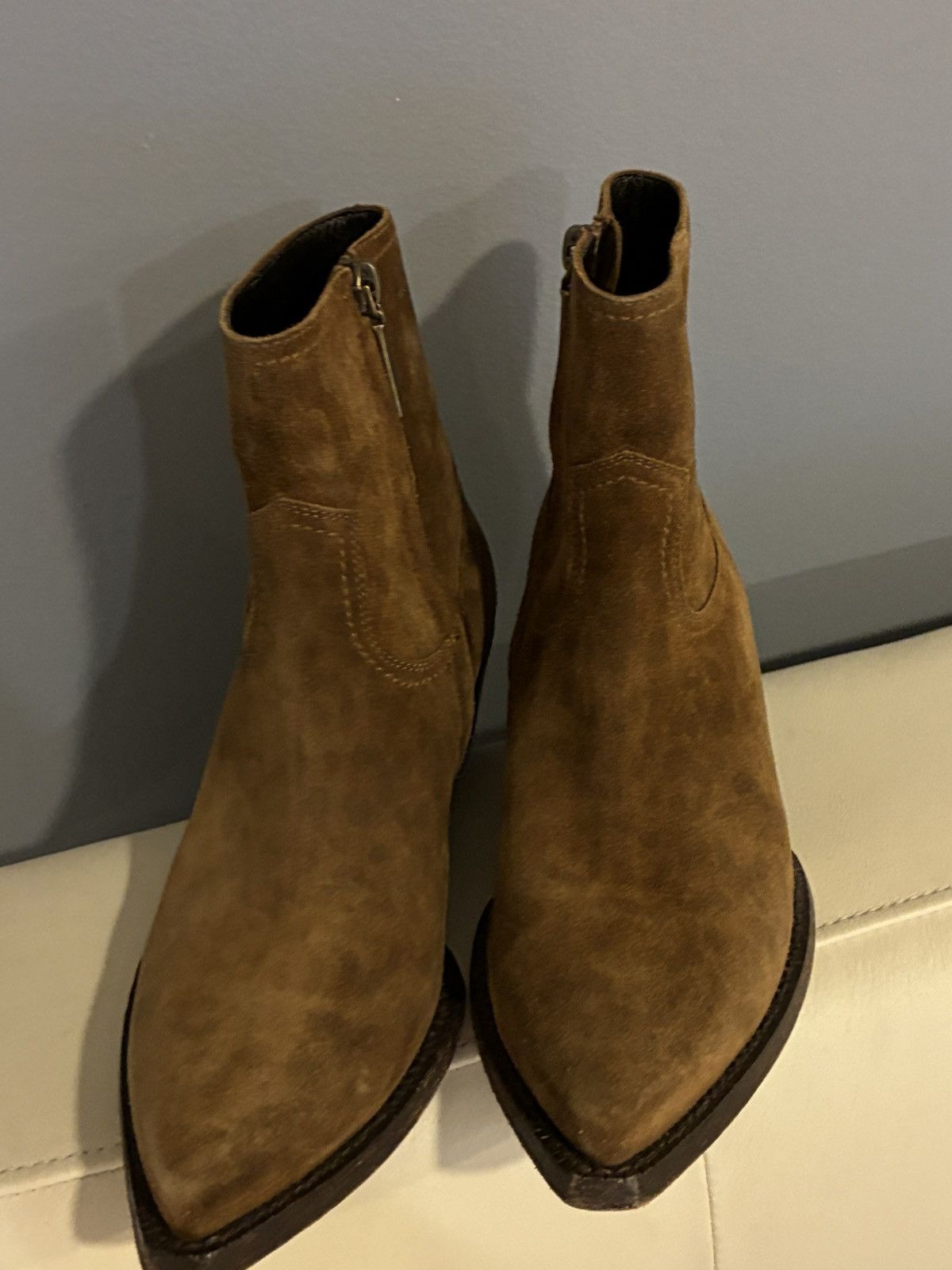 Saint Laurent Paris Lukas western boot 36.5 Size US 6.5 / IT 36.5 - 8 Thumbnail