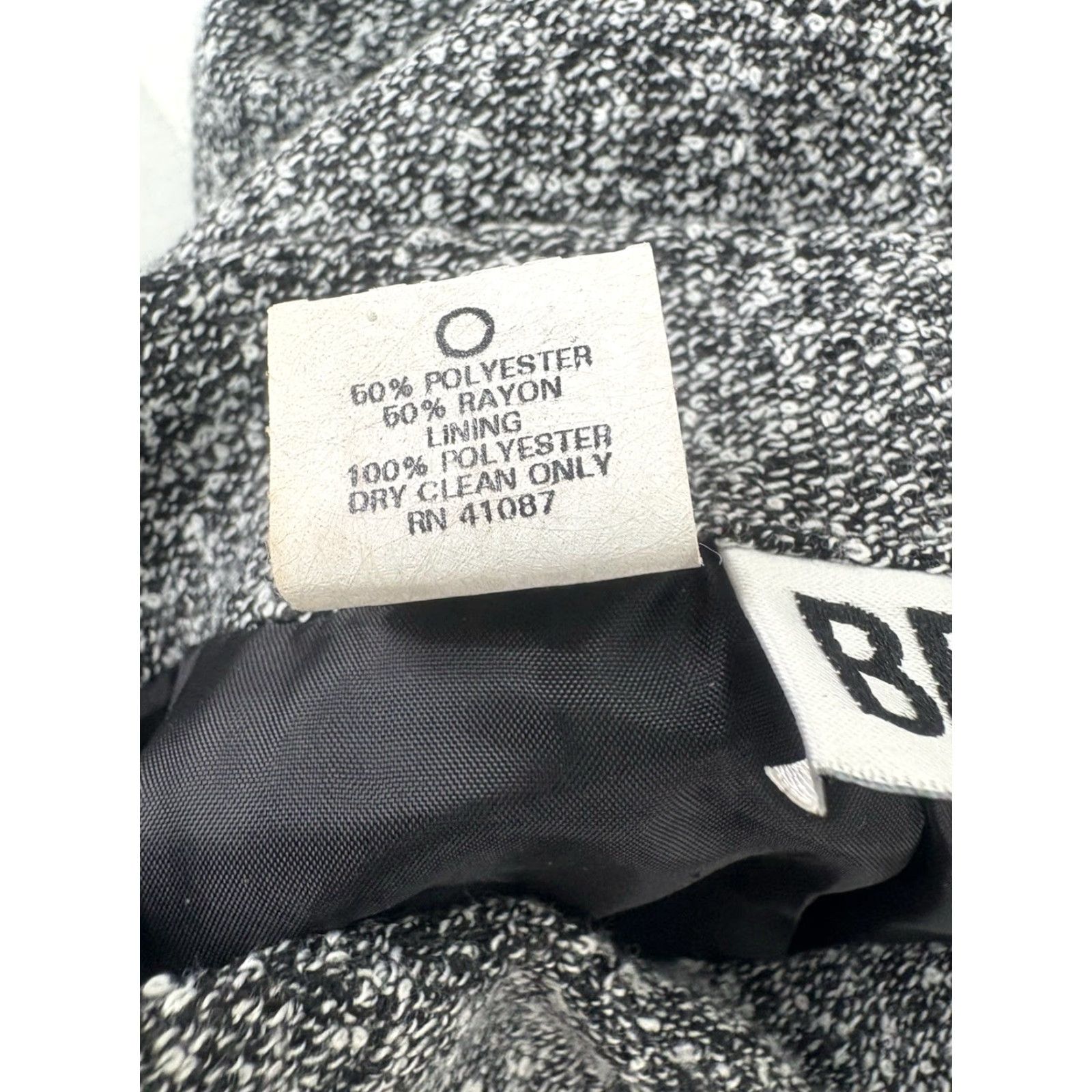 Vintage Vintage Briggs Block/Bk Wht Marled Textured Maxi Skirt Womens Size 10 USA Size 32" / US 10 / IT 46 - 8 Thumbnail