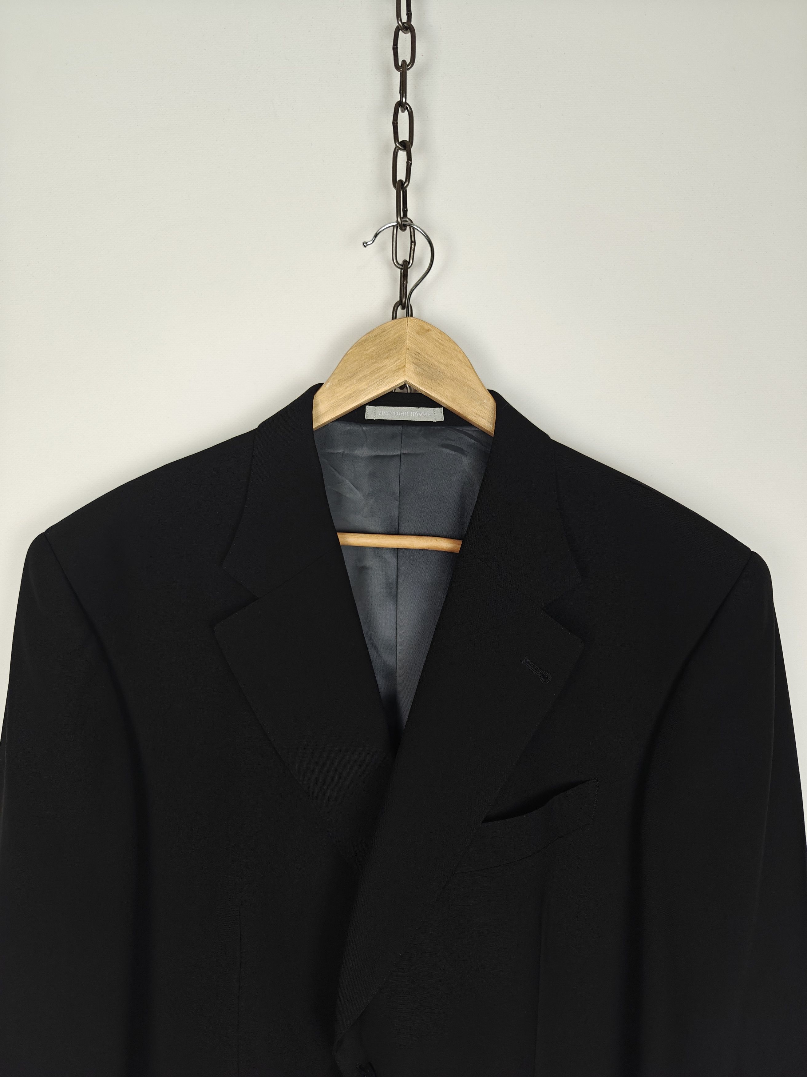 Other Yuki Torii Wool Blazer Jacket Black size 46 Size 46R - 4 Thumbnail