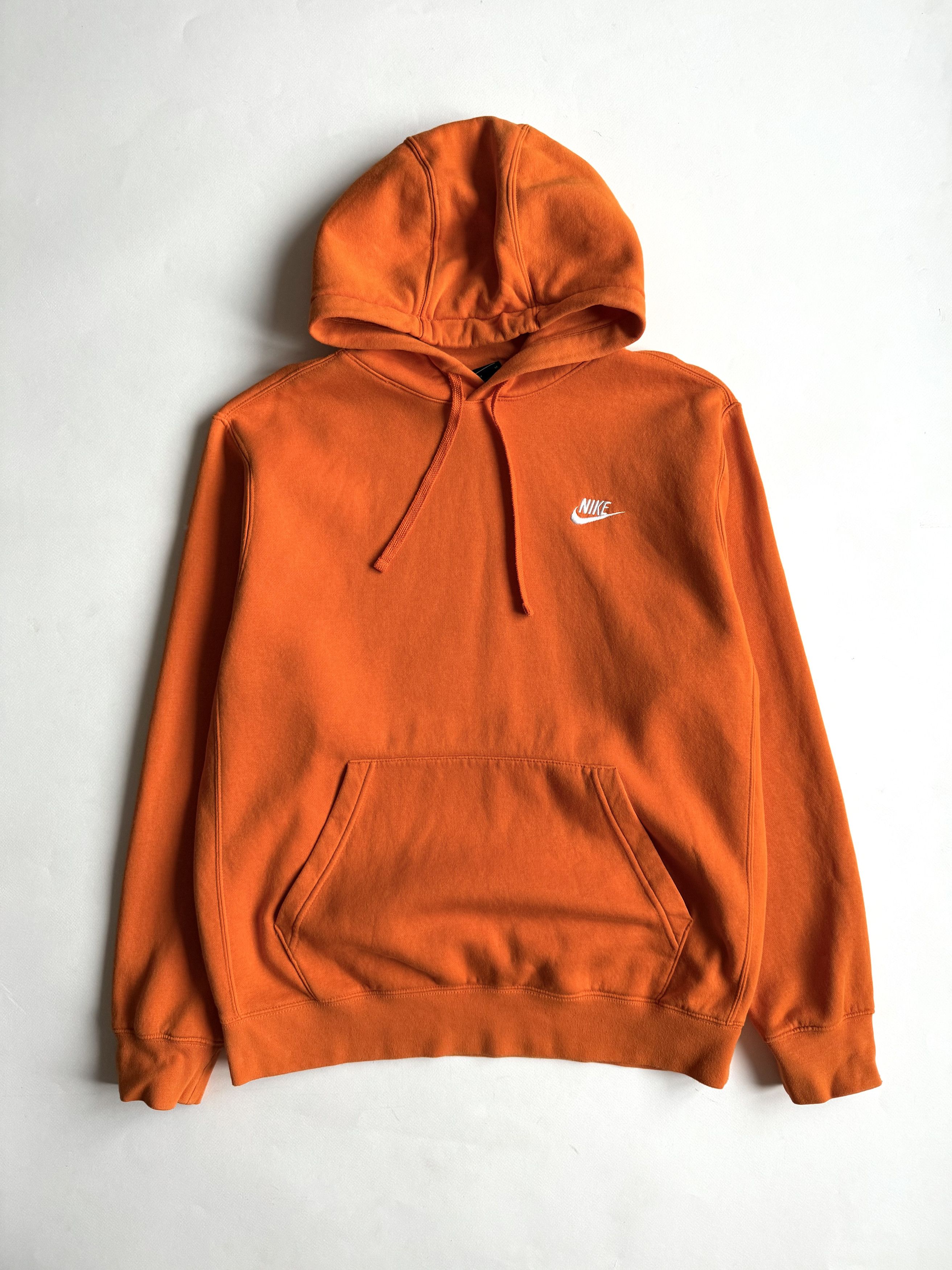 Nike Men's Nike Orange Swoosh Hoodie (M) Size US M / EU 48-50 / 2 - 2 Thumbnail