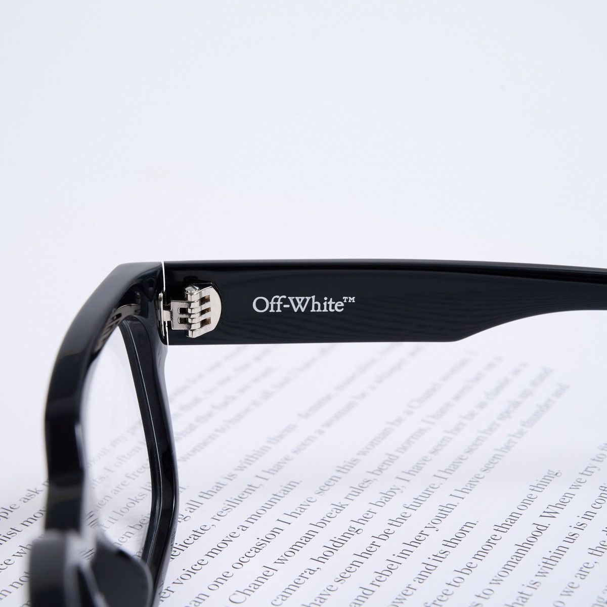 Off-White OFF WHITE STYLE 80 BLACK GLASSES Size ONE SIZE - 4 Thumbnail