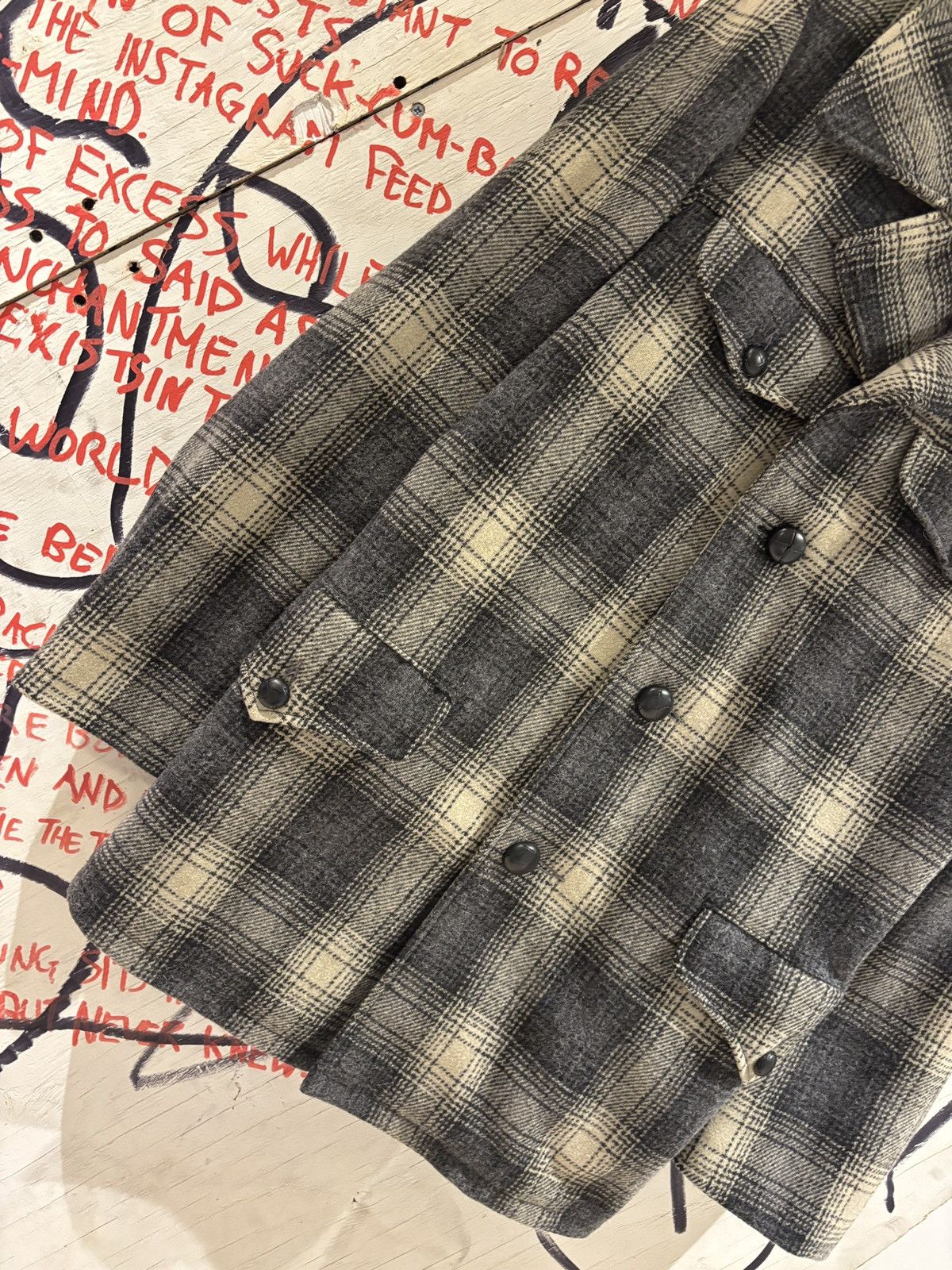 Schott Vintage Schott NYC Wool Field Jacket Barn Coat Size US S / EU 44-46 / 1 - 6 Thumbnail