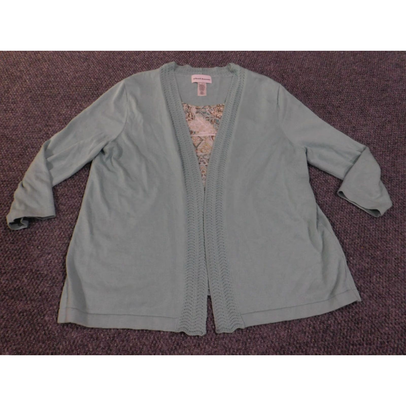 Vintage Alfred Dunner Sweater Size L / US 10 / IT 46 - 5 Thumbnail