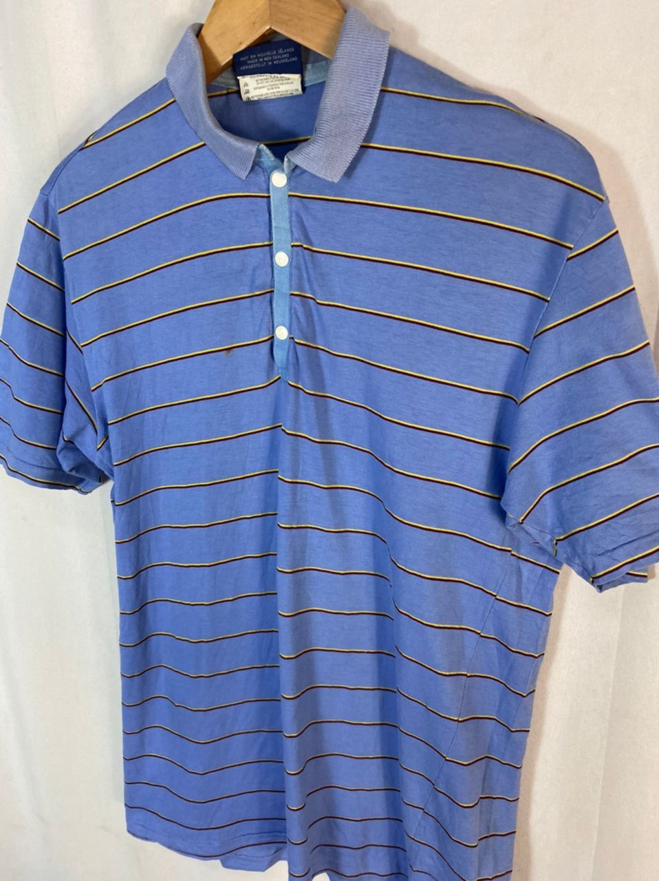 Canterbury of New Zealand × Vintage Vintage Canterbury of New Zealand stripe polo shirt Size US M / EU 48-50 / 2 - 2 Thumbnail