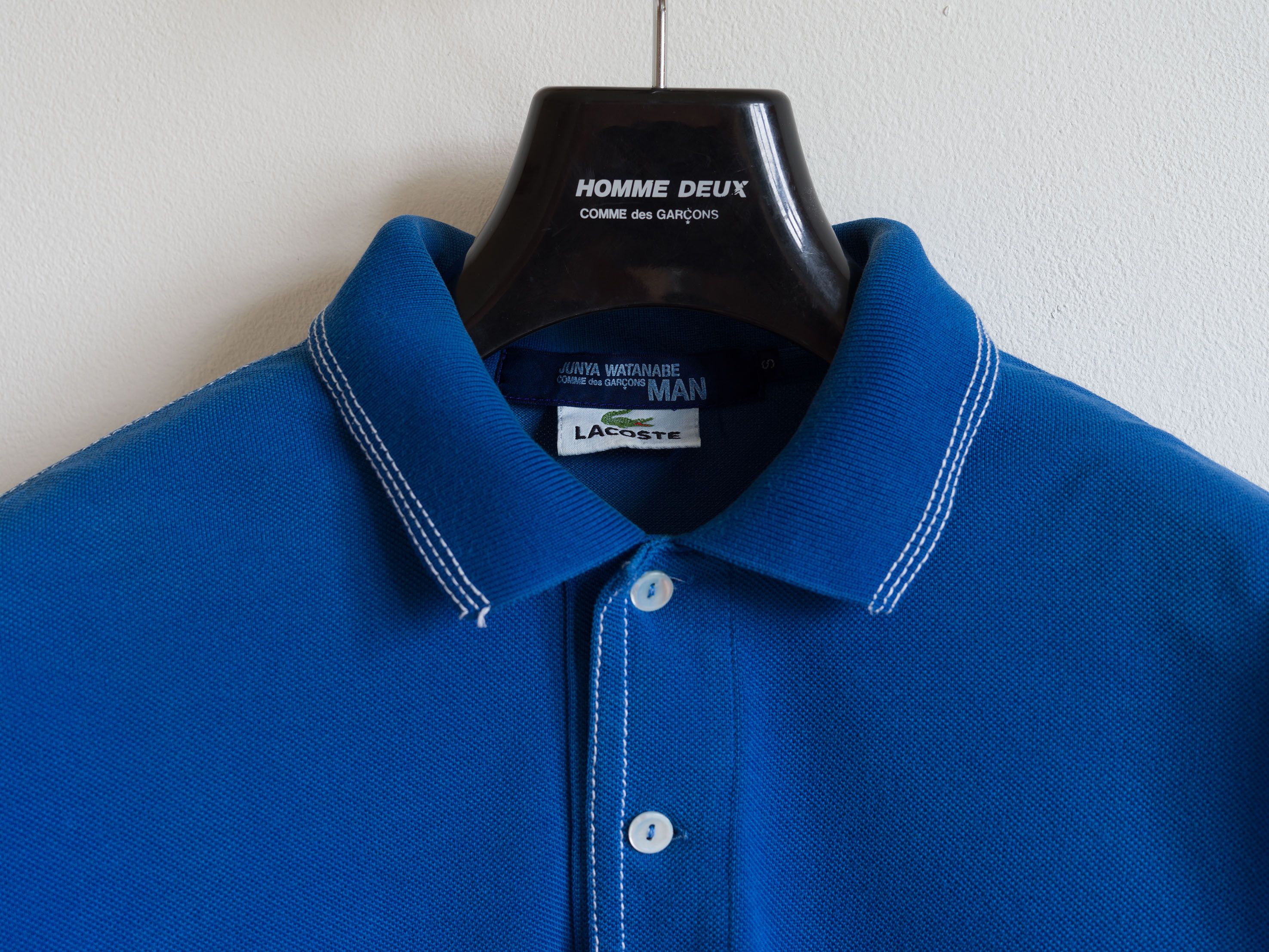 Junya Watanabe × Lacoste SS2006 JUNYA WATANABE MAN x LACOSTE RECONSTRUCTED POLO SHIRT Size US S / EU 44-46 / 1 - 5 Thumbnail