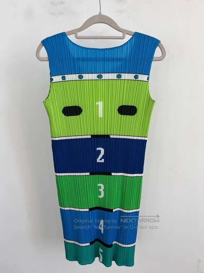 Issey Miyake Color-Block Tank Top