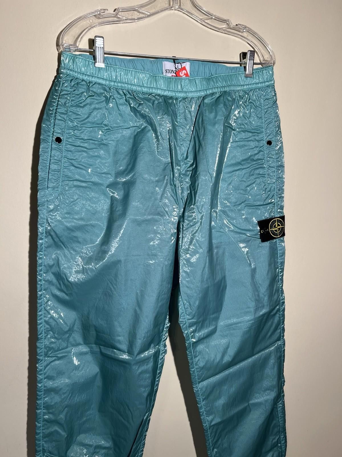 Supreme SS19 Supreme Stone Island Silk Light Blue Pants M 2019 Size US 32 / EU 48 - 2 Thumbnail