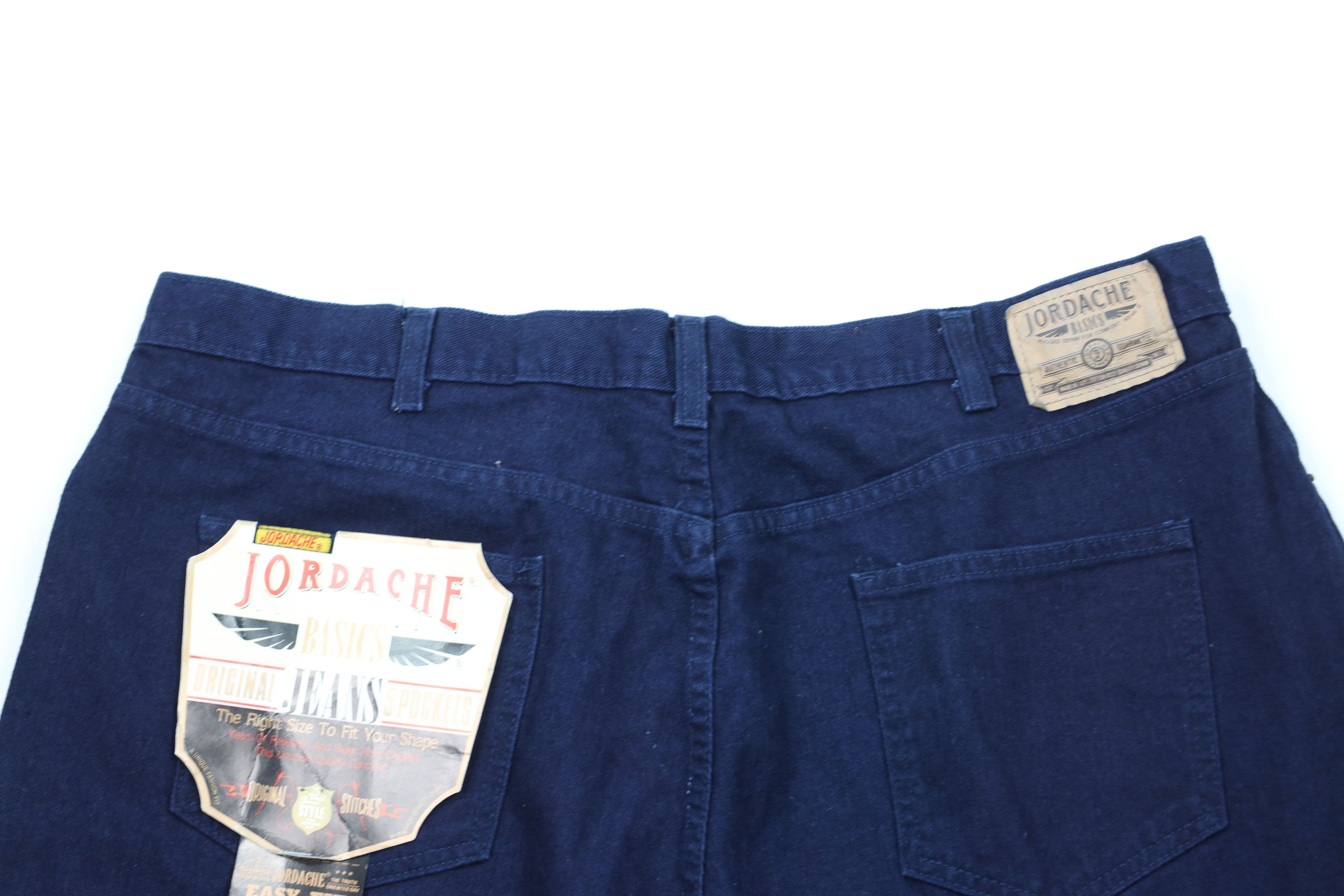 Vintage Deadstock Vintage 90s Streetwear Fit Denim Jean Shorts Jorts Size US 42 / EU 58 - 9 Thumbnail