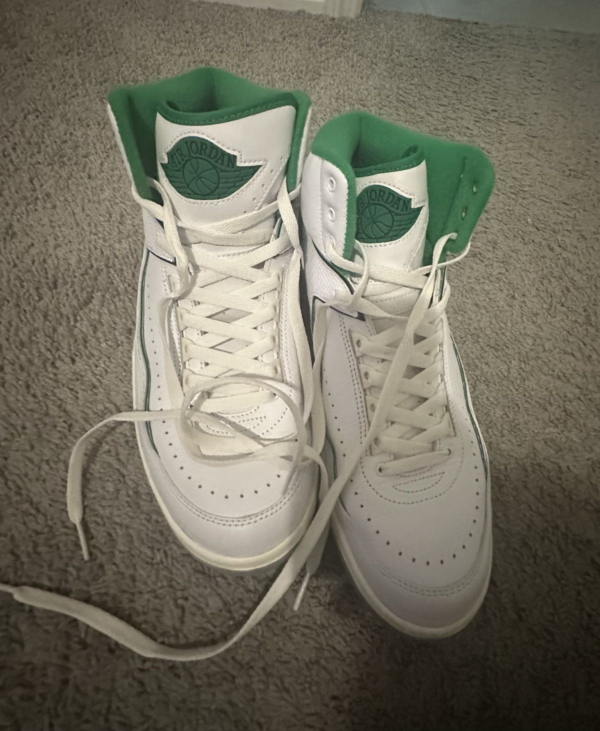 Jordan Brand Jordan 2 “Lucky Green” Size US 11 / EU 44 - 3 Thumbnail