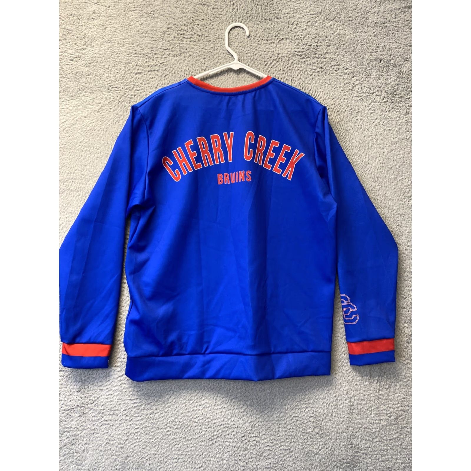 CB Sports BSN SPORTS Sweatshirt Adult Large Blue Cherry Creek Bruins Long Sleeve Pullover Mens Size US L / EU 52-54 / 3 - 8 Thumbnail