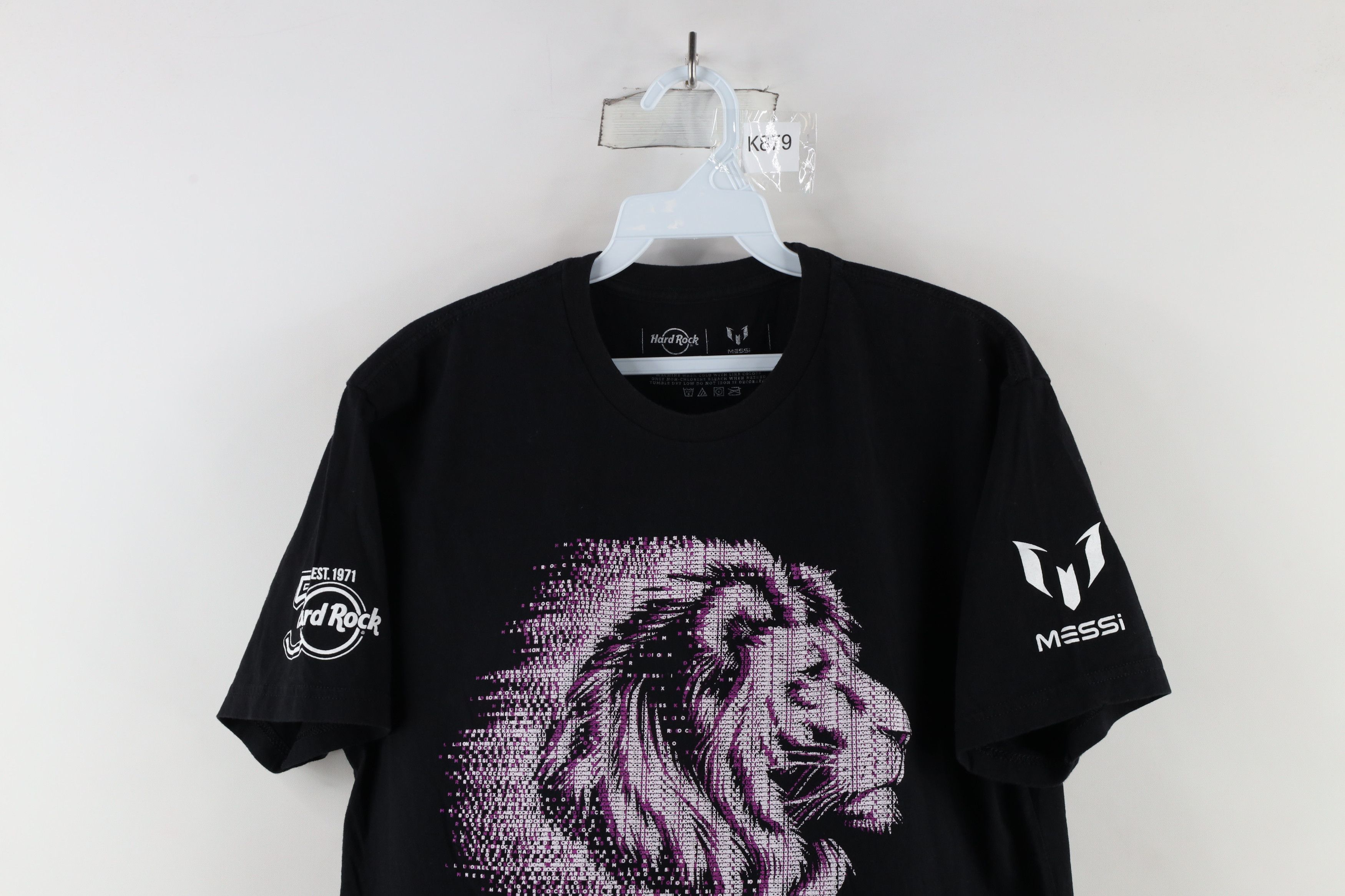 Hard Rock Cafe × Vintage Hard Rock Cafe Live Greatness Lionel Messi Soccer T-Shirt Size US L / EU 52-54 / 3 - 2 Thumbnail