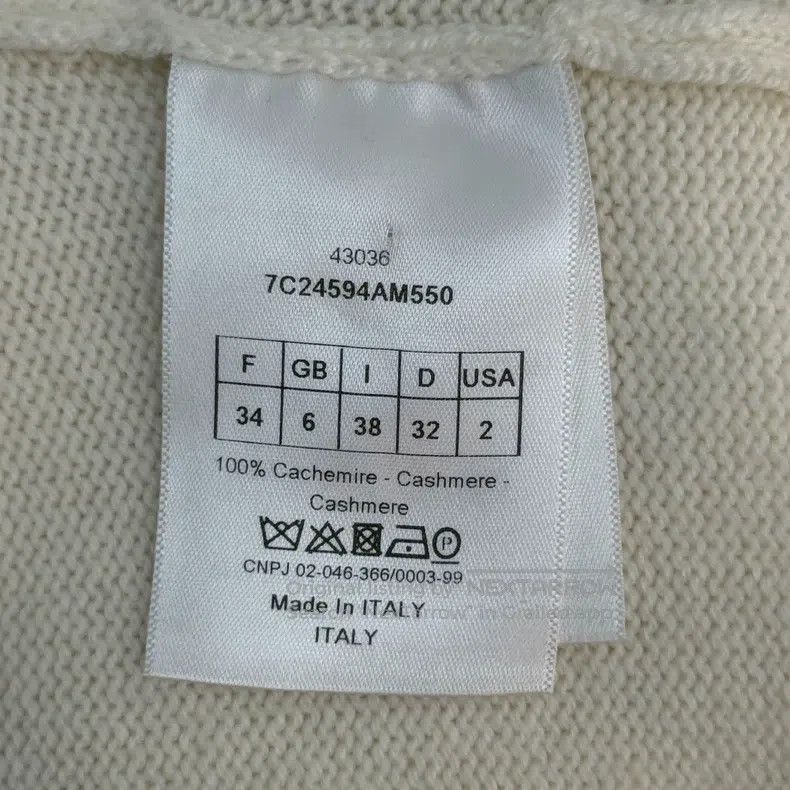 Dior Dior Beige lantern sleeve cashmere sweater Size XXS / US 00 / IT 34 - 6 Thumbnail