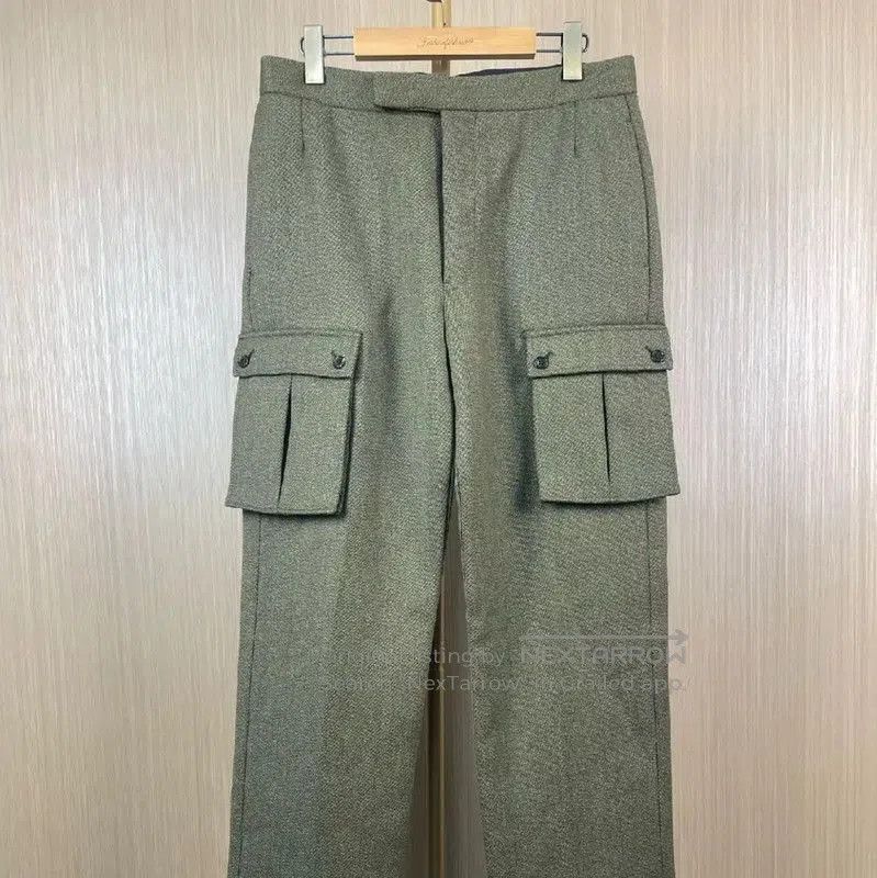 Thom Browne Thom Browne Green Cotton Casual Pants . Size 24" / US 00 / IT 34 - 1 Thumbnail