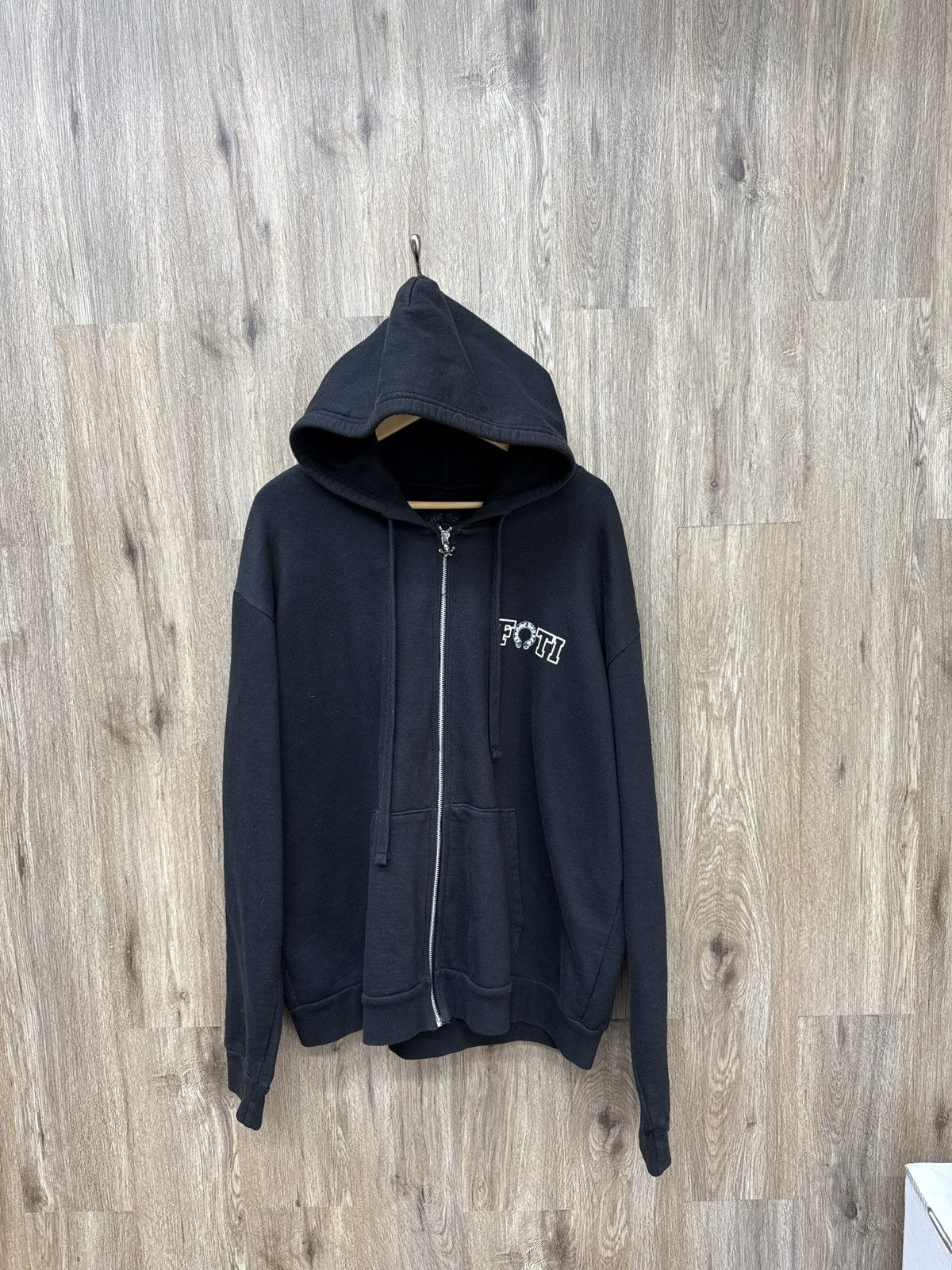 Chrome Hearts Chrome Hearts Foti Zip Up Hoodie Size US L / EU 52-54 / 3 - 1 Thumbnail