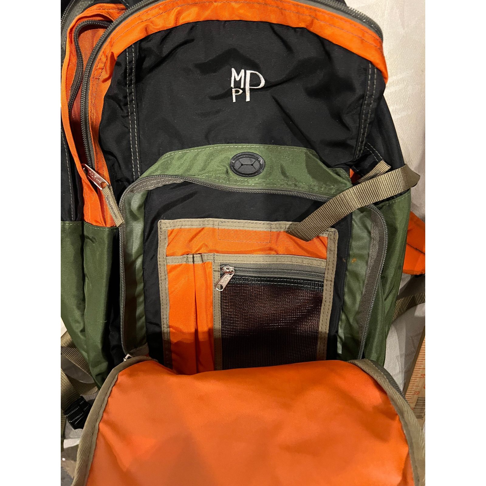 L.L. Bean LL Bean Green Orange Black 31L Backpack Size 30 - 3 Thumbnail