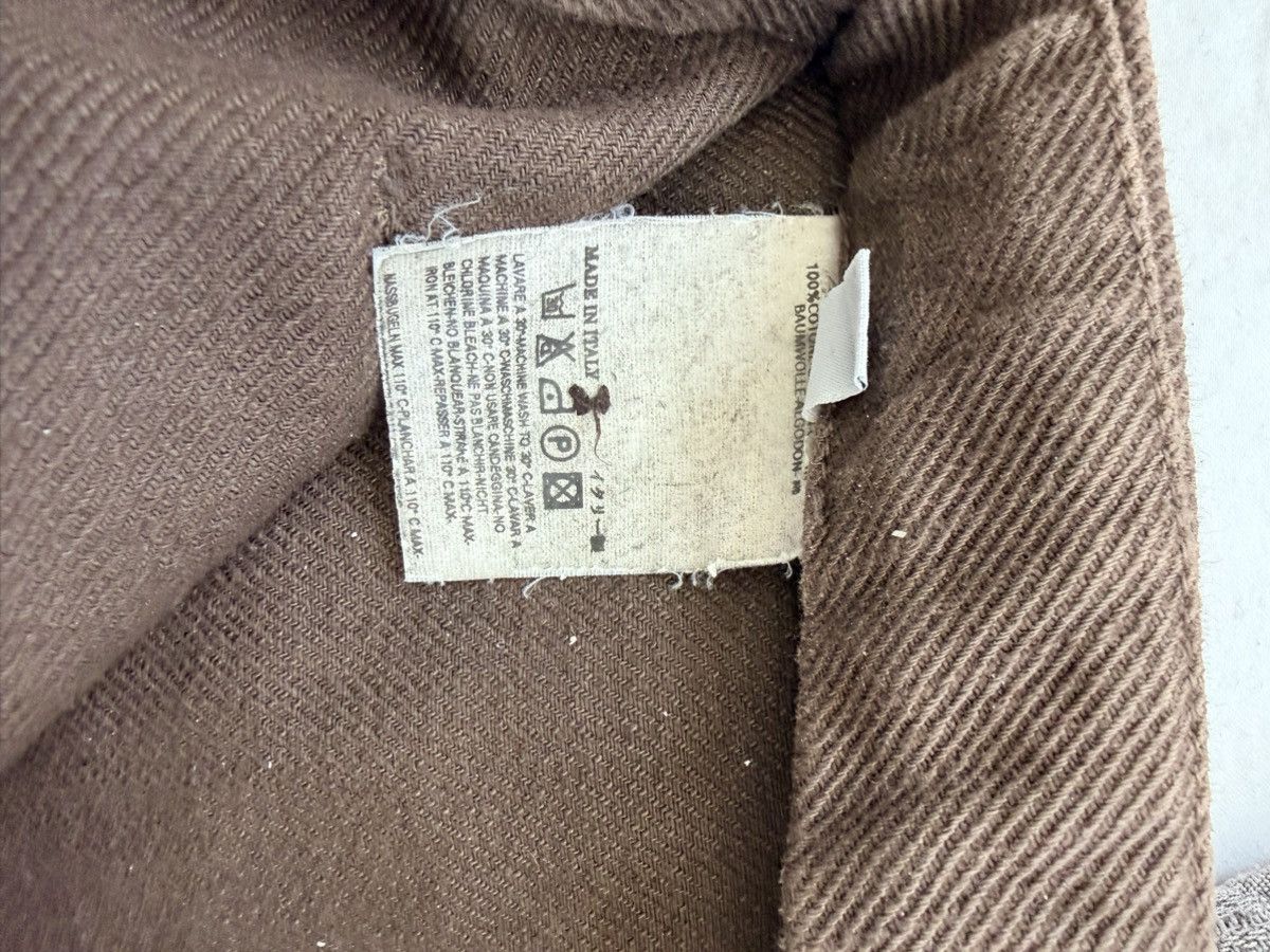 Maison Margiela Maison Margiela Brown Cotton Pants Size US 30 / EU 46 - 8 Thumbnail