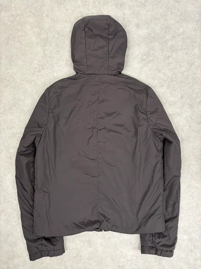 Prada AW1999 Prada Dark Brown Nylon Hooded Jacket Size M / US 6-8 / IT 42-44 - 6 Thumbnail