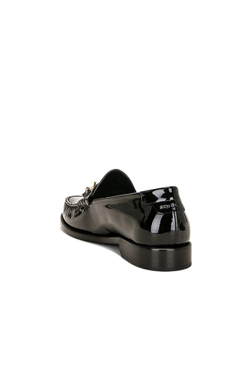 Saint Laurent Paris oc11z1125 Le Loafer Penny Slippers in Patent Leather Black Size US 12 / IT 42 - 3 Thumbnail
