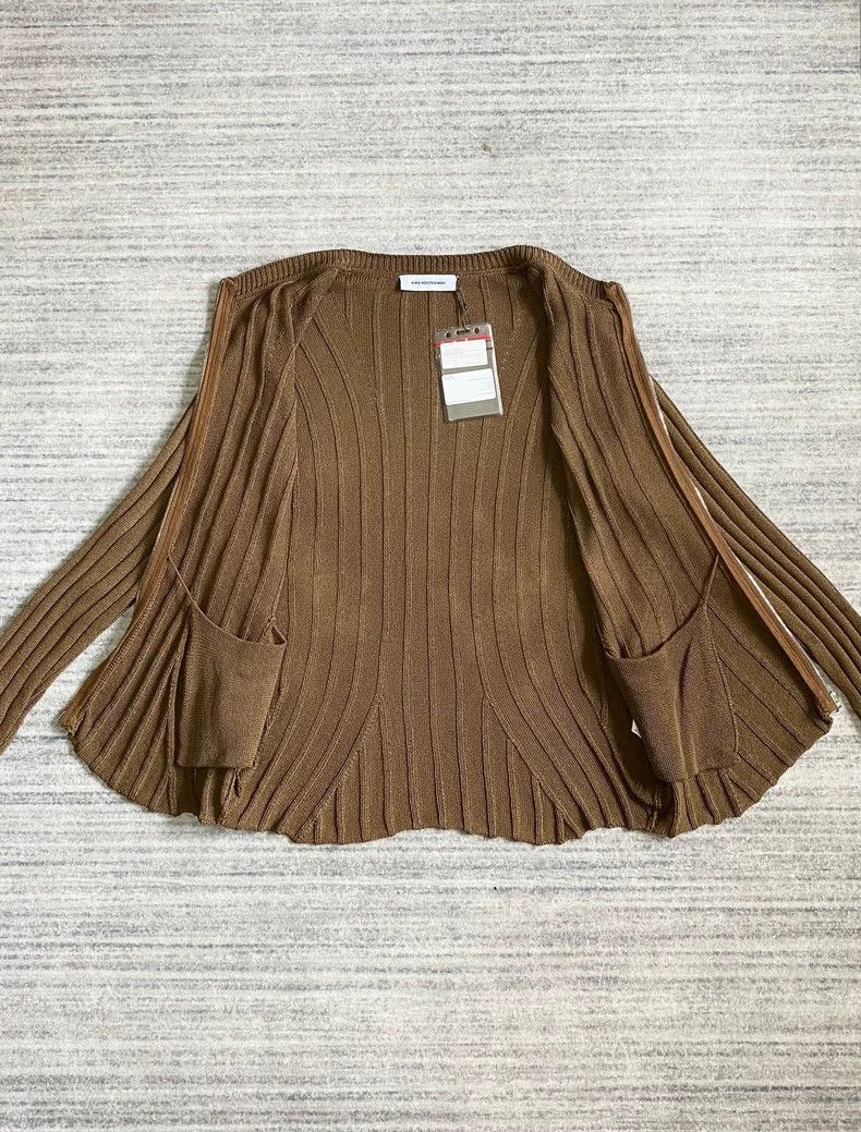 Kiko Kostadinov KIKO KOSTADINOV Harkman Knitted Zip-Up Cardigan Sweater 25 Size US M / EU 48-50 / 2 - 3 Thumbnail