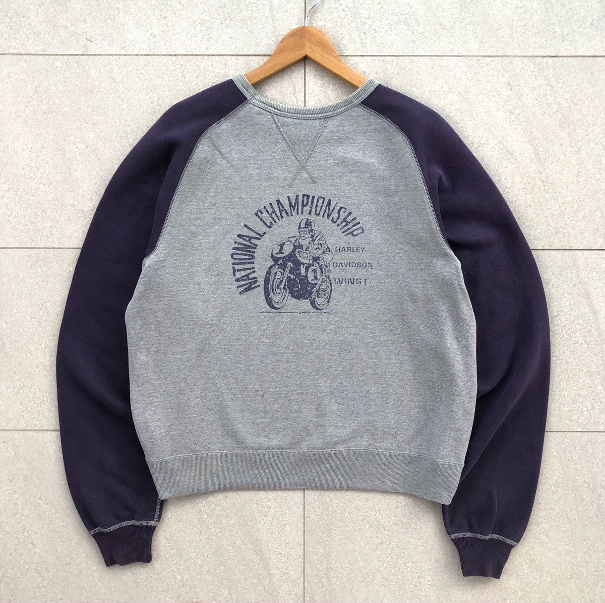 Harley Davidson Vintage Harley Davidson Wins Crewneck Sweatshirt Size US L / EU 52-54 / 3 - 7 Thumbnail