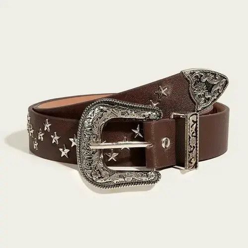Other Vintage Star Rivet Belt Size ONE SIZE - 2 Thumbnail