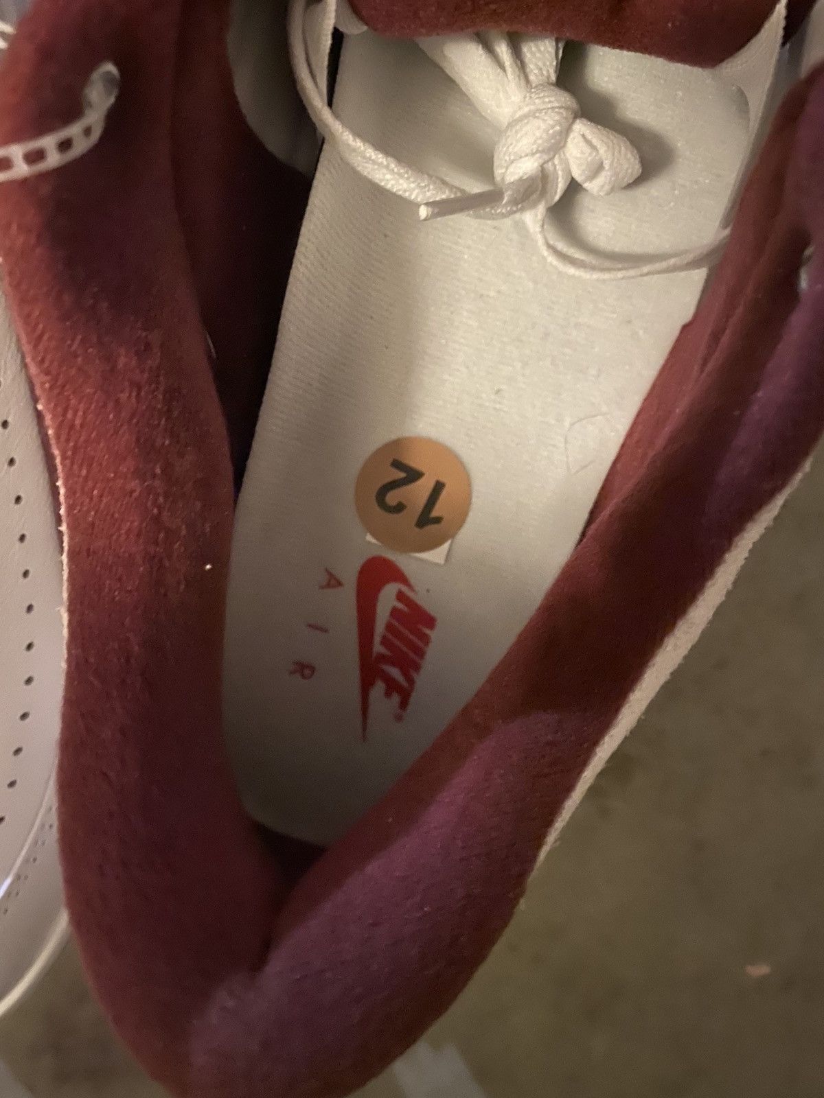 Jordan Brand Jordan 12 Low Cherrywood Size US 12 / EU 45 - 5 Thumbnail