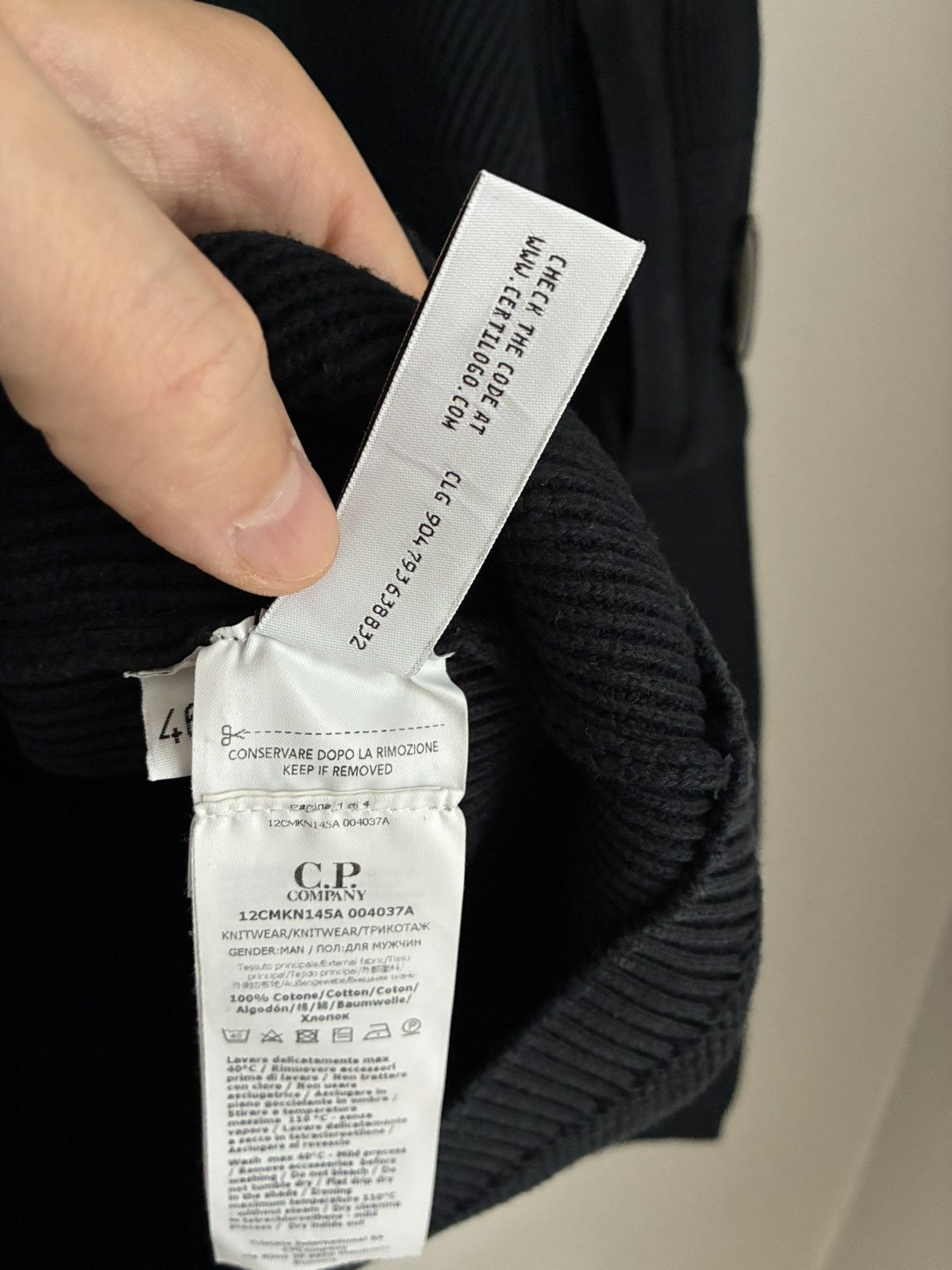 C.P. Company C.P. Company sweater Italy crewneck Massimo Osti designer Size US S / EU 44-46 / 1 - 9 Thumbnail