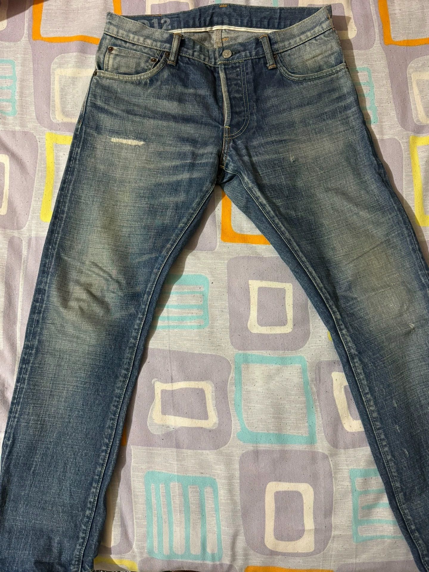 Visvim VISVIM 10d12 washed jeans Size US 32 / EU 48 - 1 Thumbnail