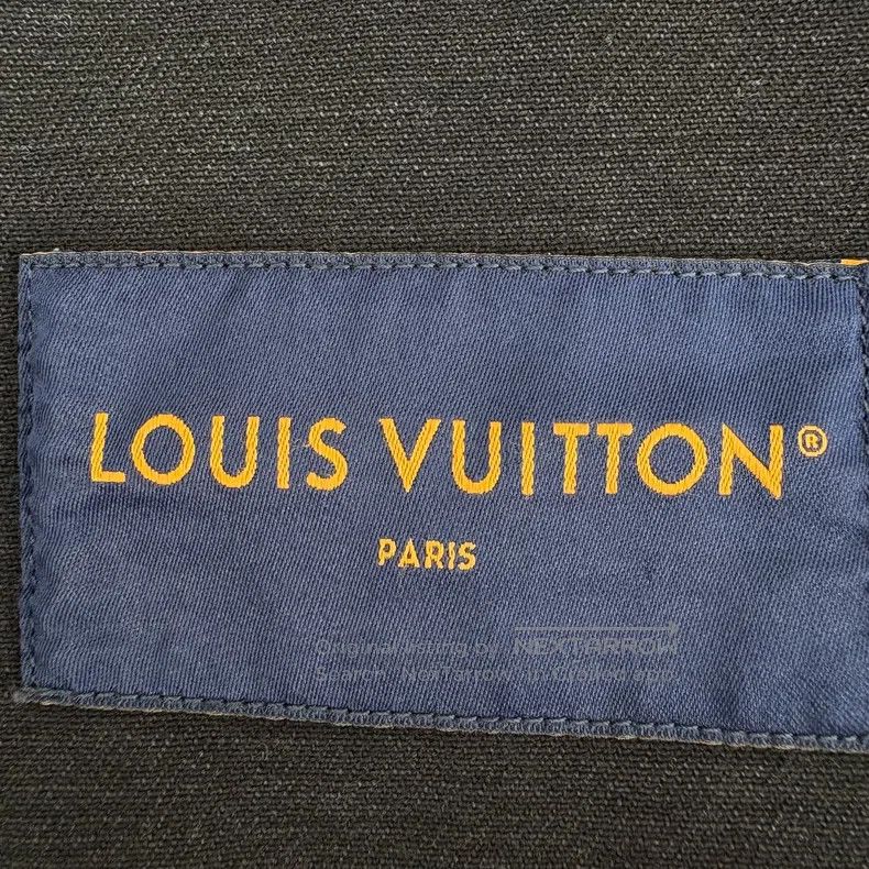 Louis Vuitton Louis Vuitton Black embossed logo denim jacket Size US M / EU 48-50 / 2 - 7 Thumbnail