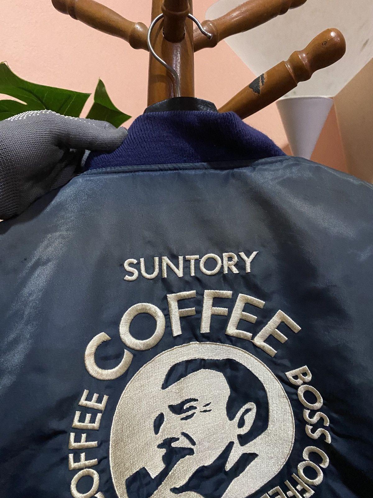 Other VINTAGE BOSS COFFEE BOMBER JACKET Size US L / EU 52-54 / 3 - 7 Thumbnail