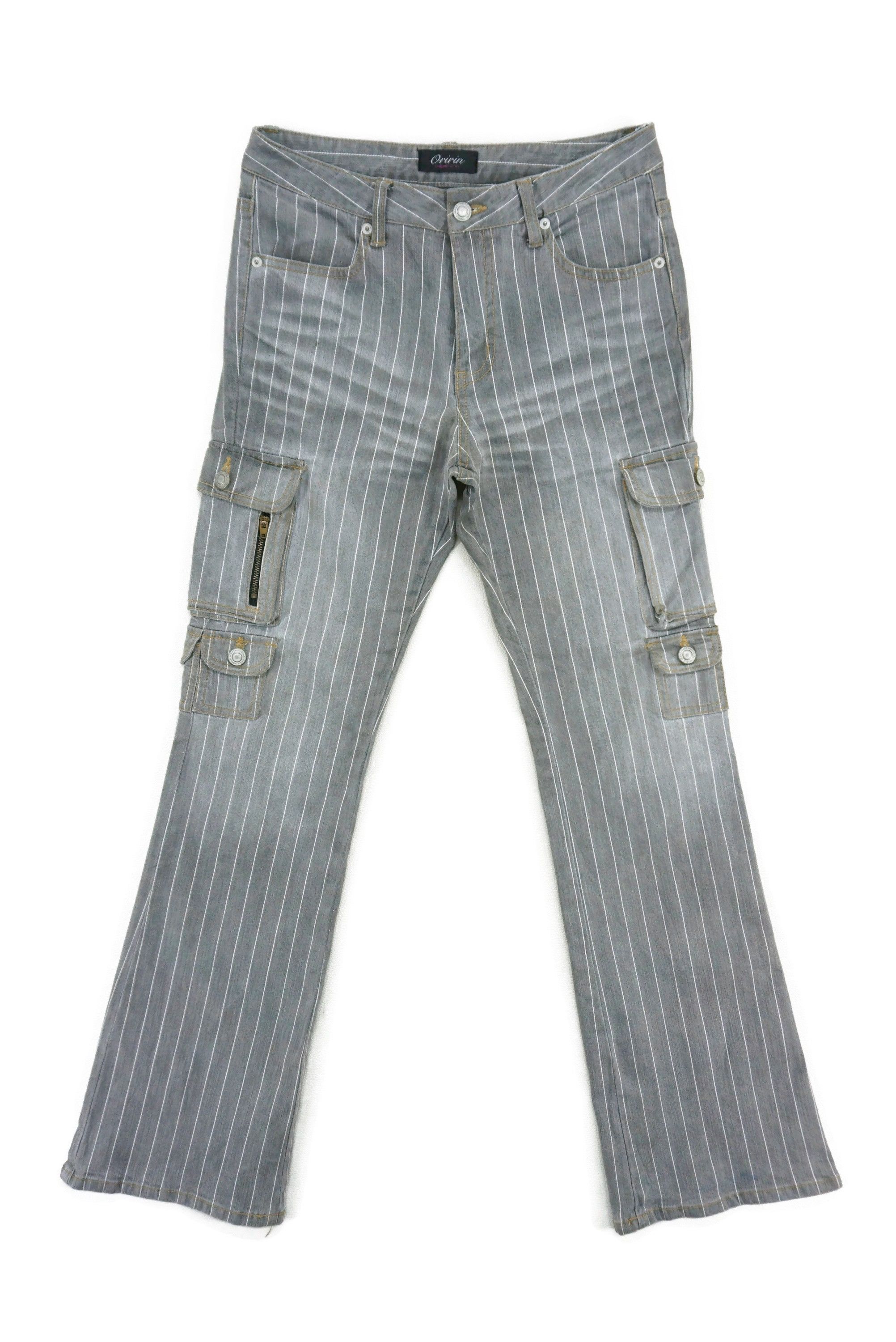Japanese Brand Oririn Jeans Size 25 fit W29xL29.75 Bootcut Hickory Surplus Size 25" / US 0 / IT 36 - 1 Thumbnail