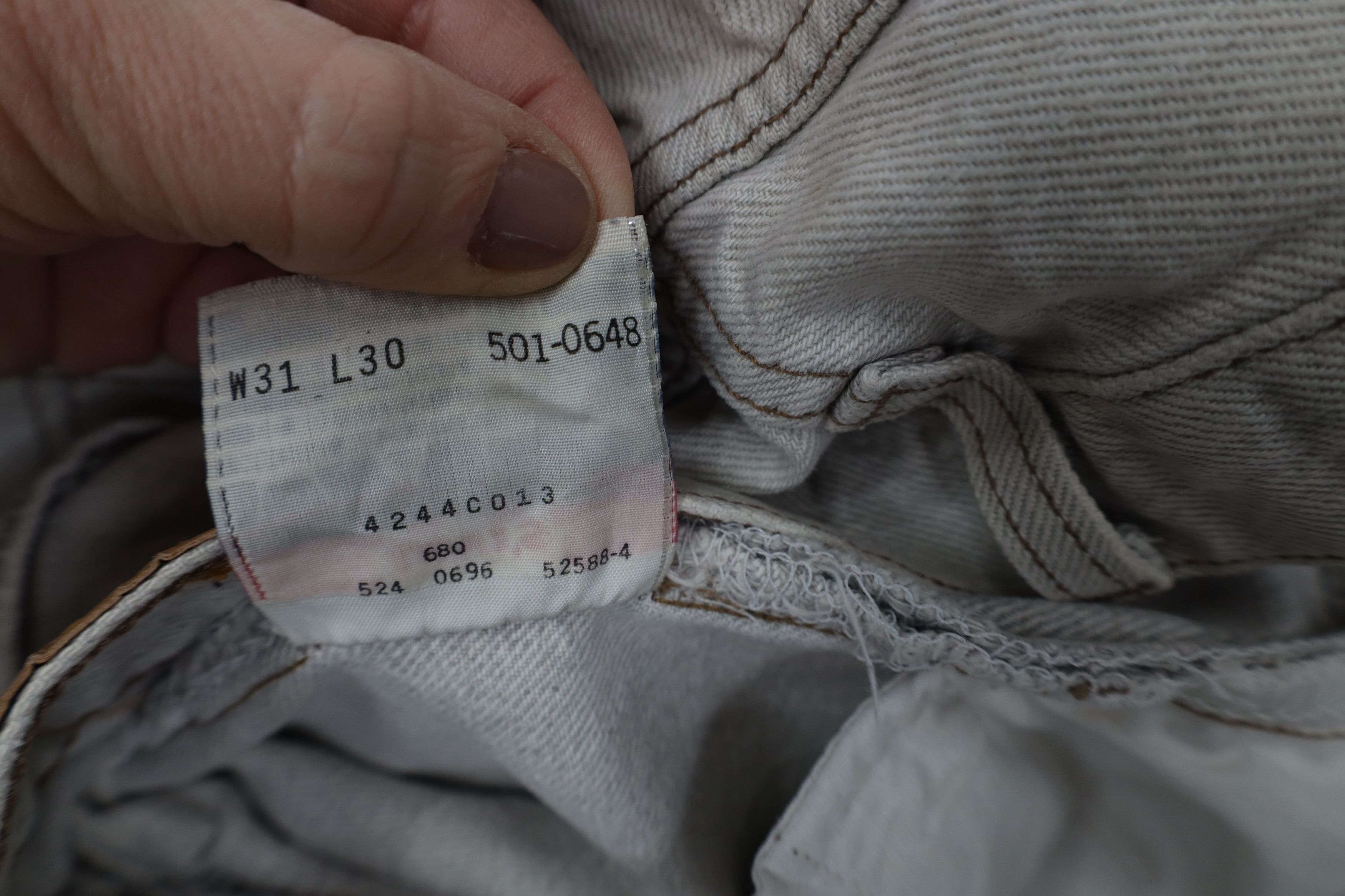 Levi's Vintage 90s Levis 501xx Button Fly Original Fit Jeans USA Size US 31 - 11 Thumbnail