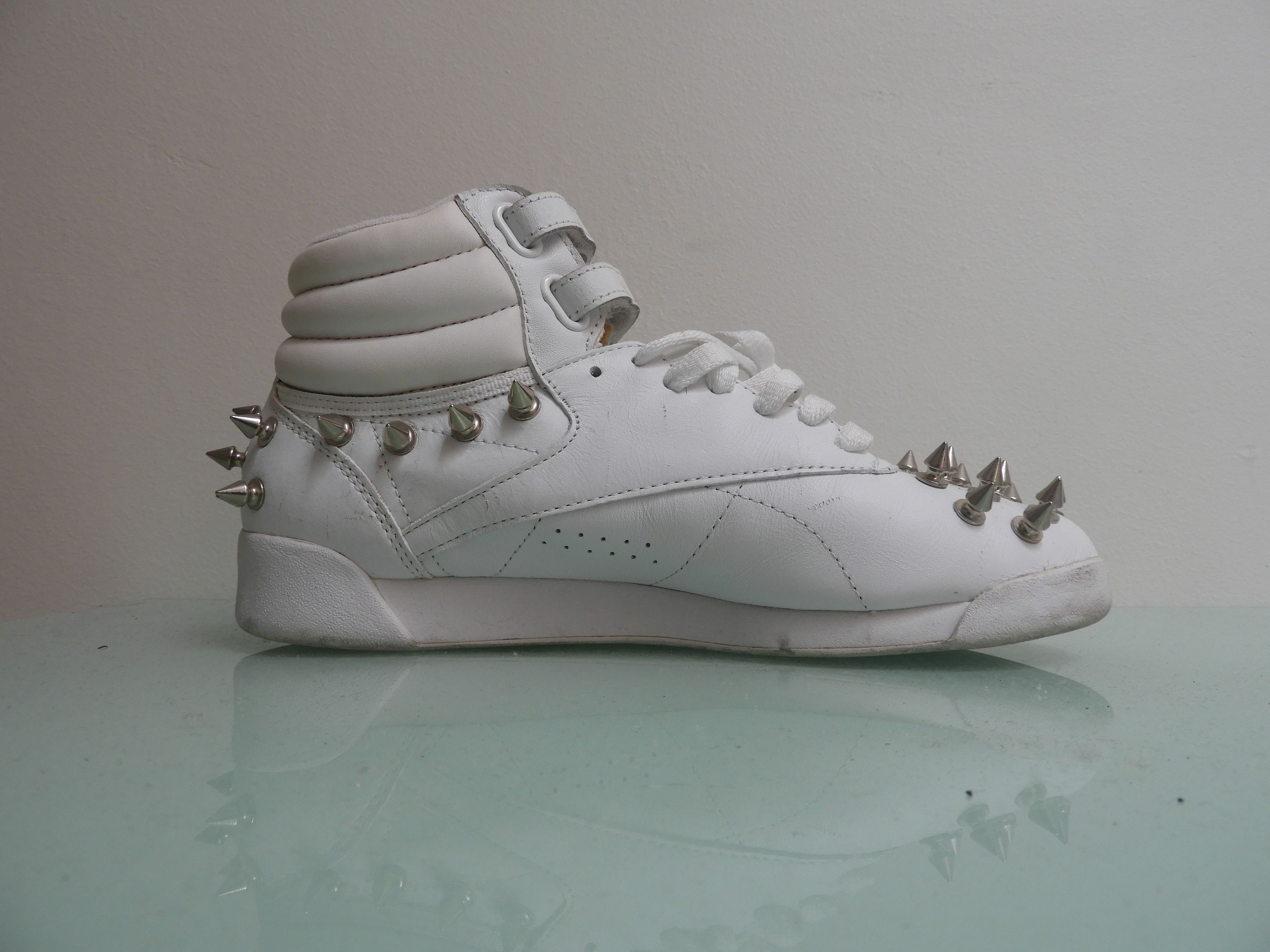 Junya Watanabe 2018 Junya Watanabe x Reebok studded sneakers Size US 7.5 / IT 37.5 - 3 Thumbnail