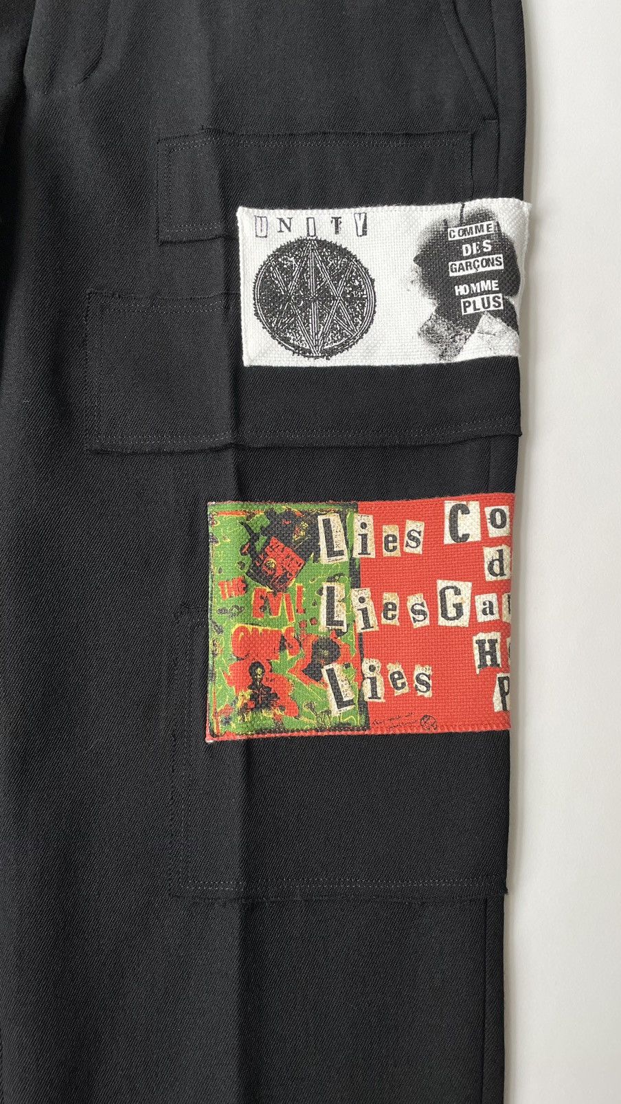 Comme des Garcons A/W 08 ‘Jamie Reed Patch’ Wool Trousers Size US 30 / EU 46 - 8 Thumbnail