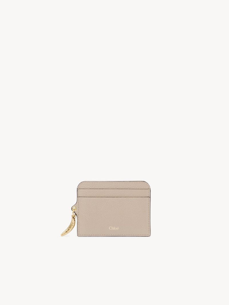 Chloe o1loc1c10226 Size: OS / Banana Card Holder in Boysh Brown Size ONE SIZE - 1 Thumbnail