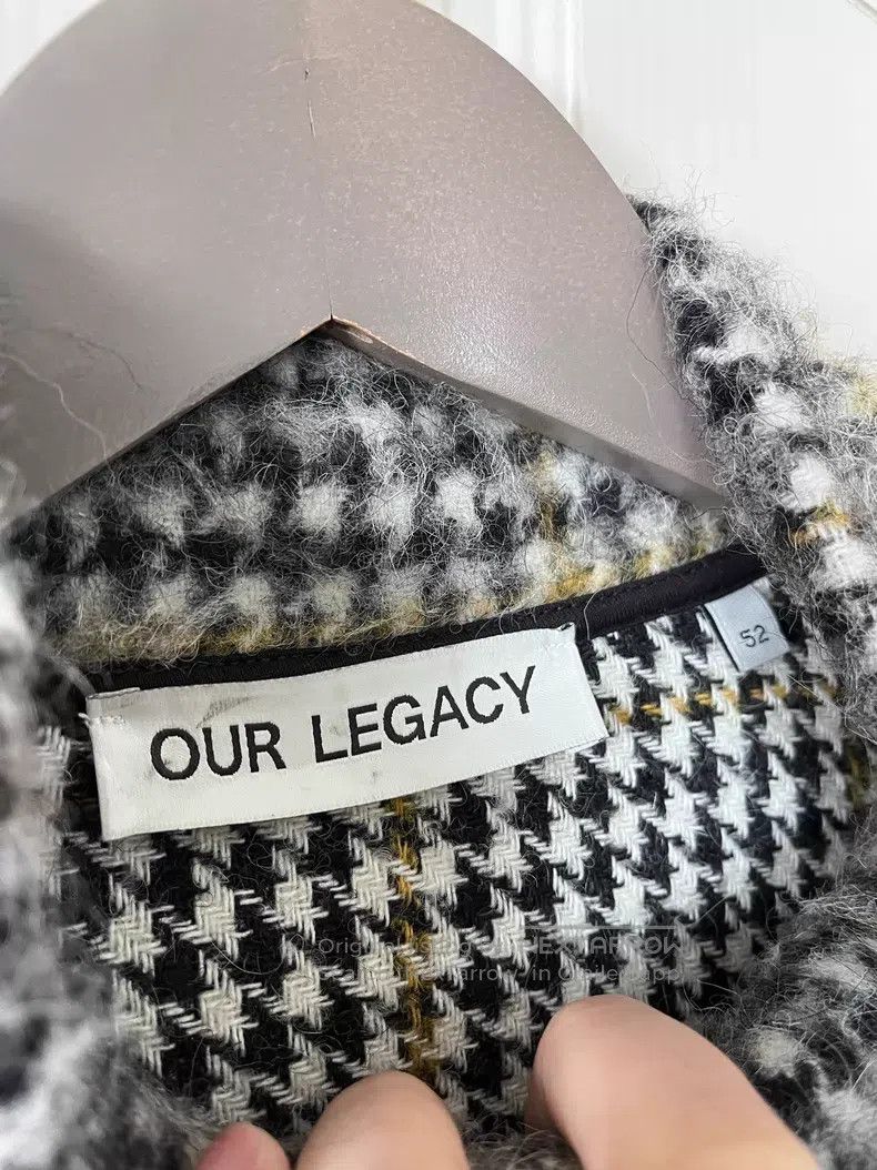 Our Legacy Our Legacy Wool Blend Zip-Up Jacket Size US L / EU 52-54 / 3 - 3 Thumbnail