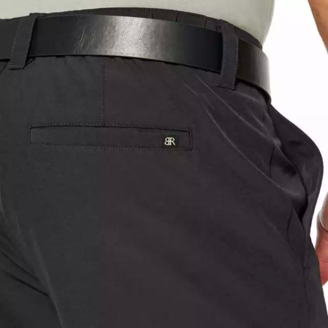 Banana Republic Banana Republic Men's Flat Front Shorts Black 32 Size US 32 / EU 48 - 10 Thumbnail